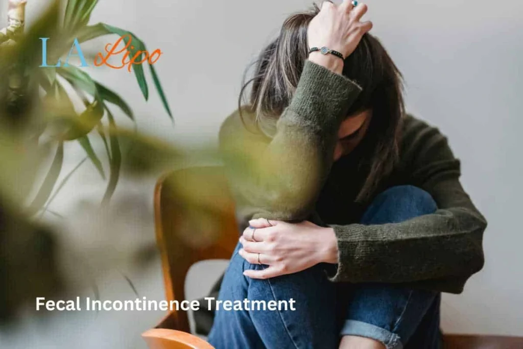woman worried about fecal incontinence diet Hampton Court