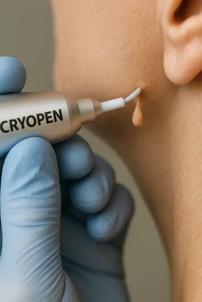 Cryopen for skin tags removal Hampton Court speak to our team today!