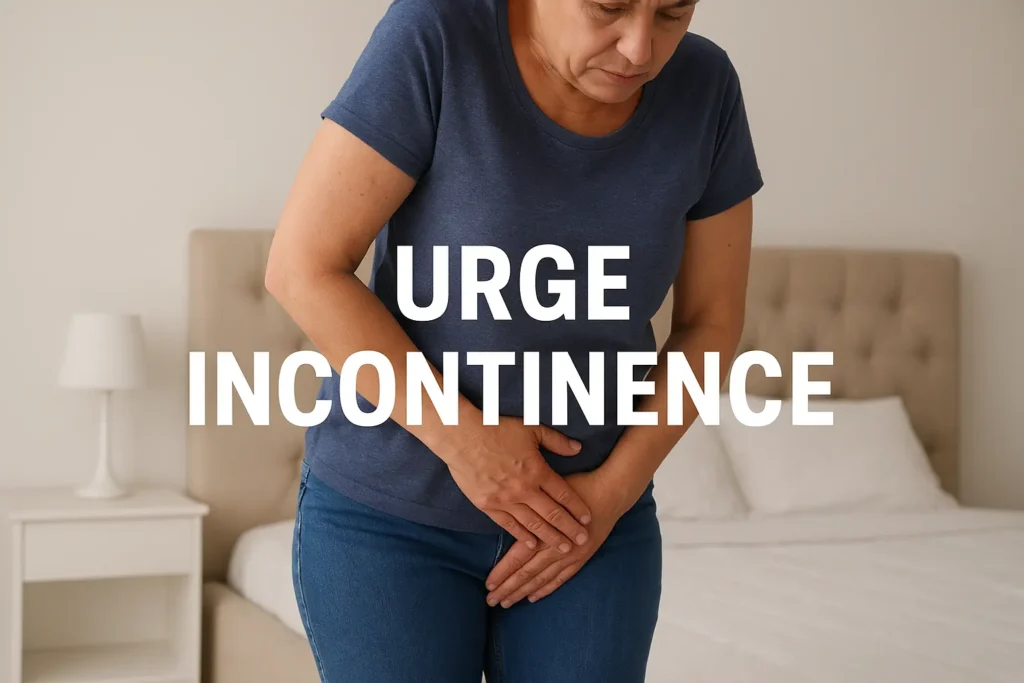 how to manage urge incontinence Hampton Court symptoms
