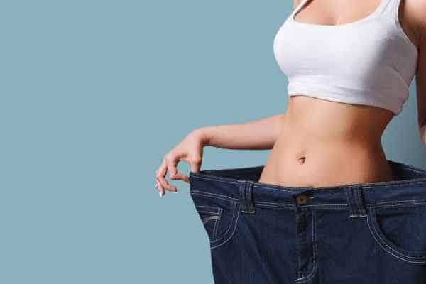 woman after fat reduction treatment Hampton Court