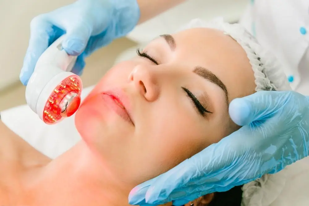woman having non-surgical Morph8 treatment Hampton Court